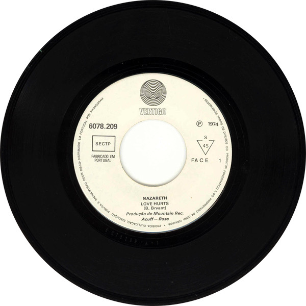 Nazareth - Love Hurts | Vertigo (6078 209) - 3