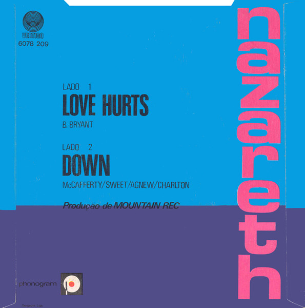 Nazareth - Love Hurts | Vertigo (6078 209) - 2