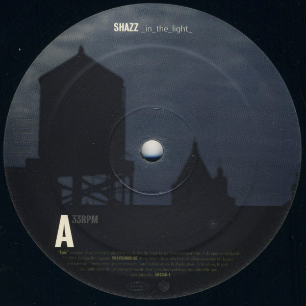 Shazz - In The Light | Epic (EPC 504156 1) - 3