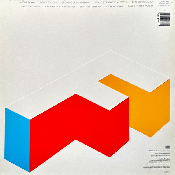 Foreigner - Agent Provocateur | Atlantic (781 999-1) - 2 Foreigner - Agent Provocateur | Atlantic (781 999-1) - 2