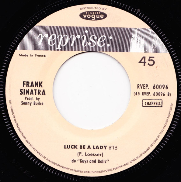 Frank Sinatra - That's Life | Reprise Records (RVEP. 60.096 M) - 4 Frank Sinatra - That's Life | Reprise Records (RVEP. 60.096 M) - 4