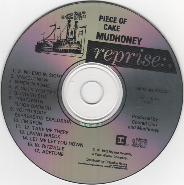 Mudhoney - Piece Of Cake [CD] | Reprise Records (W2 45090) - 3