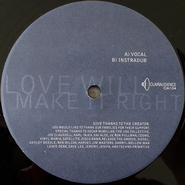 Latecia Favors - Love Will Make It Right | Clairaudience (CA104) - 2 Latecia Favors - Love Will Make It Right | Clairaudience (CA104) - 2