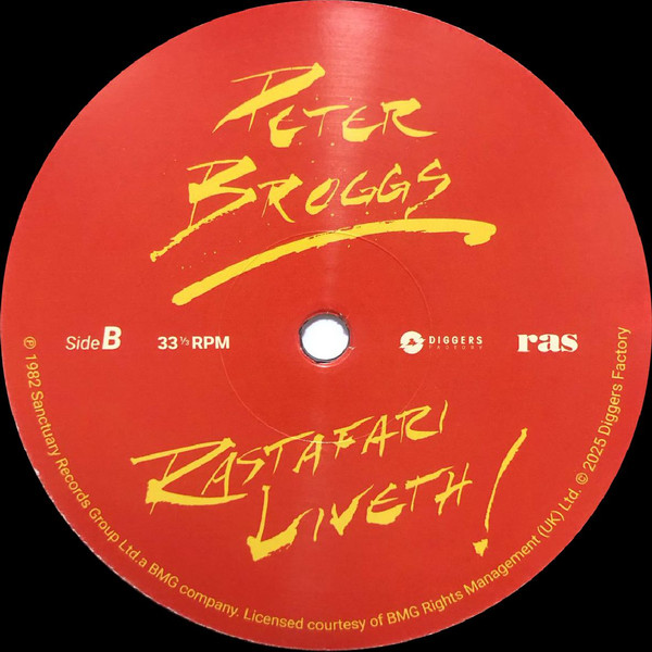 Peter Broggs - Rastafari Liveth! | Diggers Factory (DIGLP018) - 4