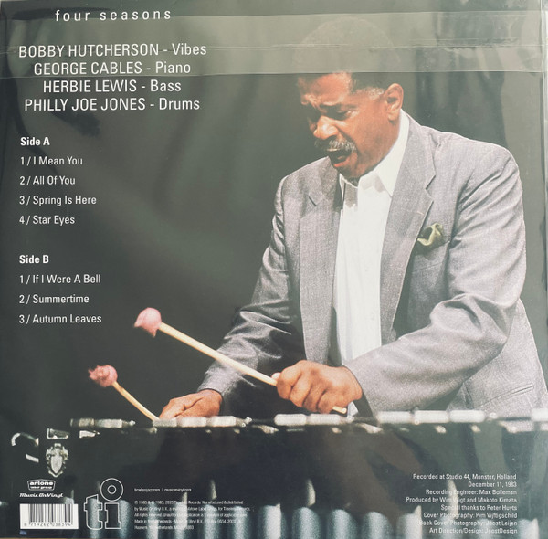 Bobby Hutcherson / George Cables / Herbie Lewis / "Philly" Joe Jones - Four Seasons | Music On Vinyl (MOVLP3893) - 2 Bobby Hutcherson / George Cables / Herbie Lewis / "Philly" Joe Jones - Four Seasons | Music On Vinyl (MOVLP3893) - 2