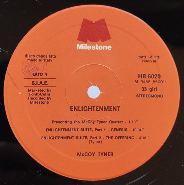 McCoy Tyner - Enlightenment | Milestone (HB 6020) - 4 McCoy Tyner - Enlightenment | Milestone (HB 6020) - 4