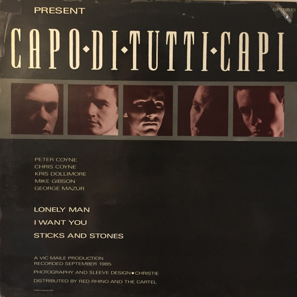 The Godfathers - Capo Di Tutti Capi | Corporate Image (GFTR010) - 2