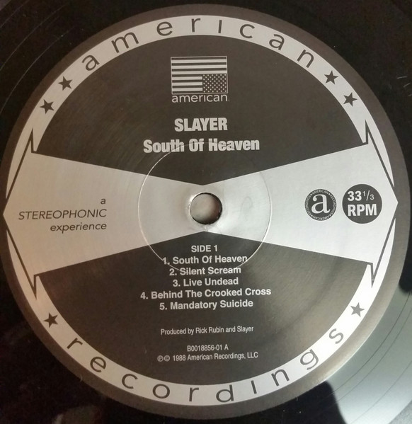 Slayer - South Of Heaven | American Recordings (B0018856-01) - 3 Slayer - South Of Heaven | American Recordings (B0018856-01) - 3