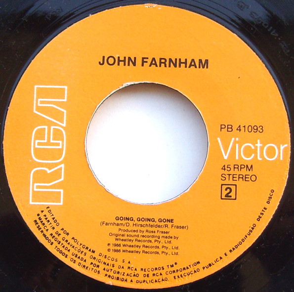 John Farnham - You're The Voice | RCA (PB 41093) - 2