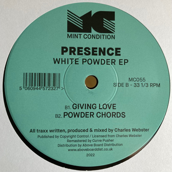 Presence - White Powder EP | Mint Condition (MC055) - 2