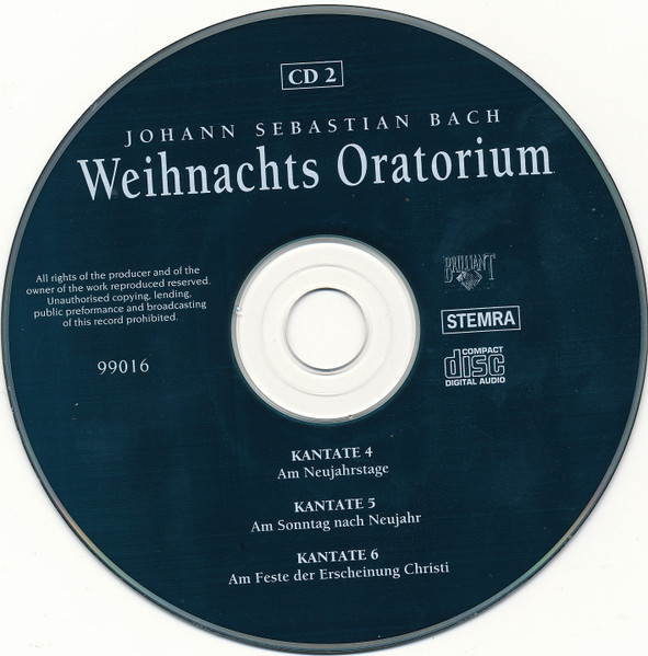 Johann Sebastian Bach - Ruth Ziesak , Monica Groop , Christoph Prégardien , Klaus Mertens , Vokalensemble Frankfurt , Concerto Köln - Weihnachts Oratorium | Brilliant Classics (99016) - 4 Johann Sebastian Bach - Ruth Ziesak , Monica Groop , Christoph Prégardien , Klaus Mertens , Vokalensemble Frankfurt , Concerto Köln - Weihnachts Oratorium | Brilliant Classics (99016) - 4