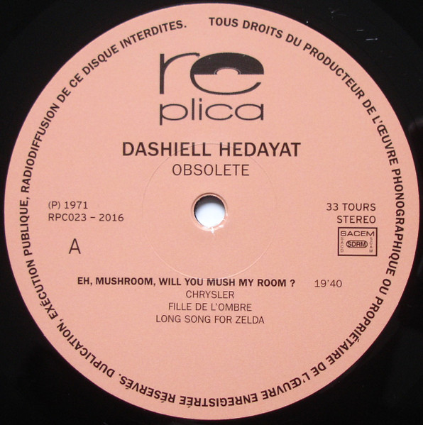 Dashiell Hedayat - Obsolete | Replica Records (RPC023) - 3 Dashiell Hedayat - Obsolete | Replica Records (RPC023) - 3