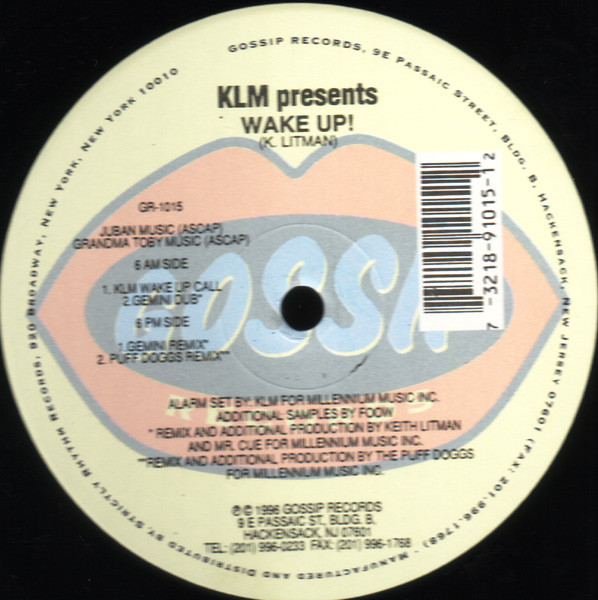 KLM - Wake Up! | Gossip Records (GR-1015)
