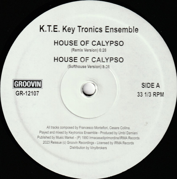 Key Tronics Ensemble - House Of Calypso II Remix | Groovin Recordings (GR-12107) - 2 Key Tronics Ensemble - House Of Calypso II Remix | Groovin Recordings (GR-12107) - 2