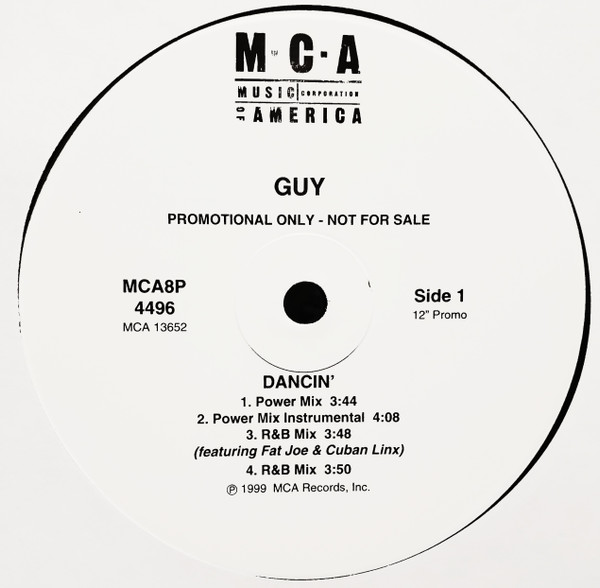 Guy - Dancin' | MCA Records (MCA8P 4496)
