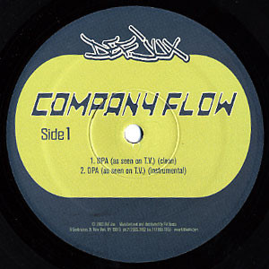 Company Flow / Cannibal Ox - DPA (As Seen On T.V.) / Iron Galaxy | Def Jux (DJ 02) - 2