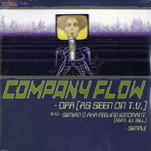 Company Flow / Cannibal Ox - DPA (As Seen On T.V.) / Iron Galaxy | Def Jux (DJ 02)