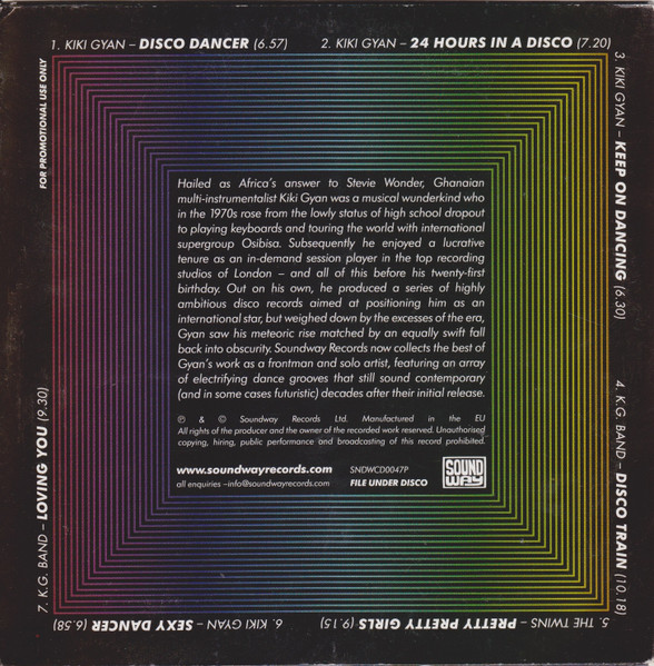 Kiki Gyan - 24 Hours In A Disco 1978-82 | Soundway (SNDWCD047) - 2 Kiki Gyan - 24 Hours In A Disco 1978-82 | Soundway (SNDWCD047) - 2