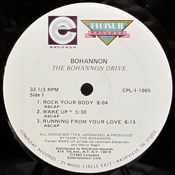 Hamilton Bohannon - The Bohannon Drive | Compleat Records (CPL-1-1005) - 3