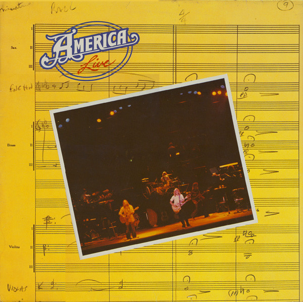 America - Live | Warner Bros. Records (WAR 56 434) - main