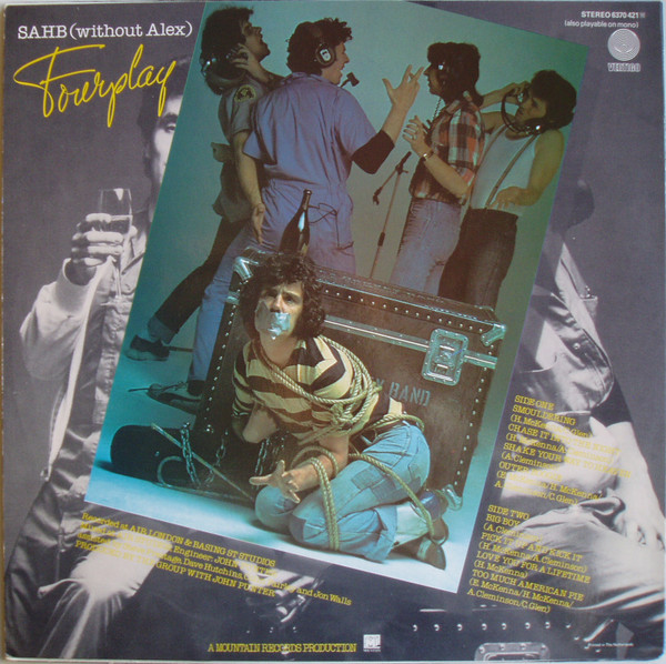 The Sensational Alex Harvey Band - Fourplay | Vertigo (6370 421) - 2
