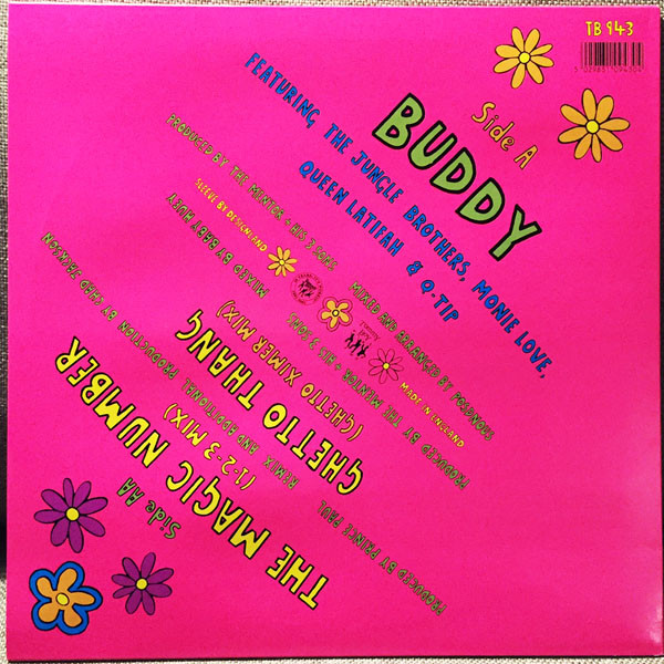De La Soul - Buddy / The Magic Number | Tommy Boy (TB 943) - 2 De La Soul - Buddy / The Magic Number | Tommy Boy (TB 943) - 2