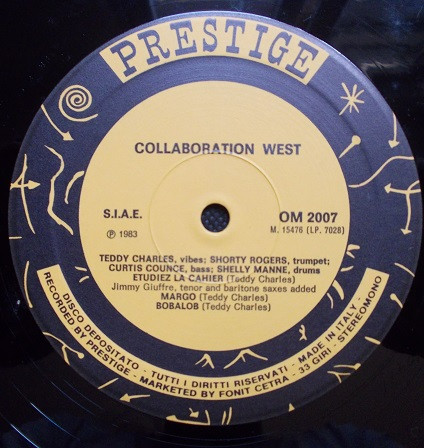 Teddy Charles / Shorty Rogers - Collaboration West | Prestige (OM 2007) - 4