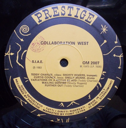 Teddy Charles / Shorty Rogers - Collaboration West | Prestige (OM 2007) - 3