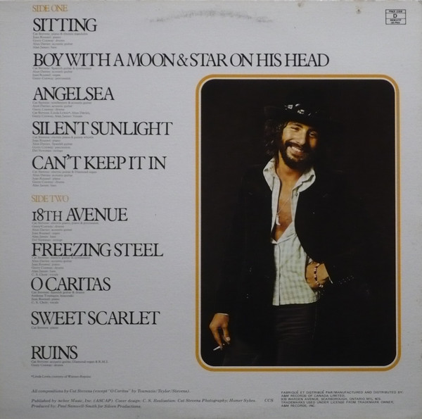 Cat Stevens - Catch Bull At Four | A&M Records (SP-69860) - 2 Cat Stevens - Catch Bull At Four | A&M Records (SP-69860) - 2
