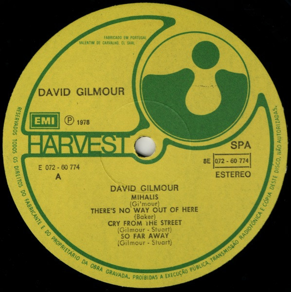 David Gilmour - David Gilmour | Harvest (1607741) - 4
