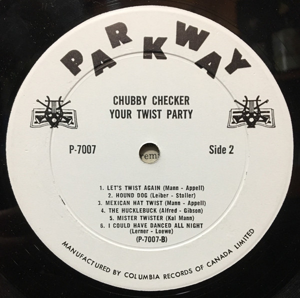 Chubby Checker - Your Twist Party With The King Of Twist | Parkway (P 7007) - 4 Chubby Checker - Your Twist Party With The King Of Twist | Parkway (P 7007) - 4