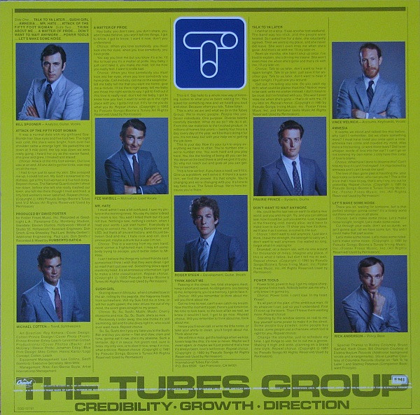 The Tubes - The Completion Backward Principle | Capitol Records (SOO-12151) - 2 The Tubes - The Completion Backward Principle | Capitol Records (SOO-12151) - 2