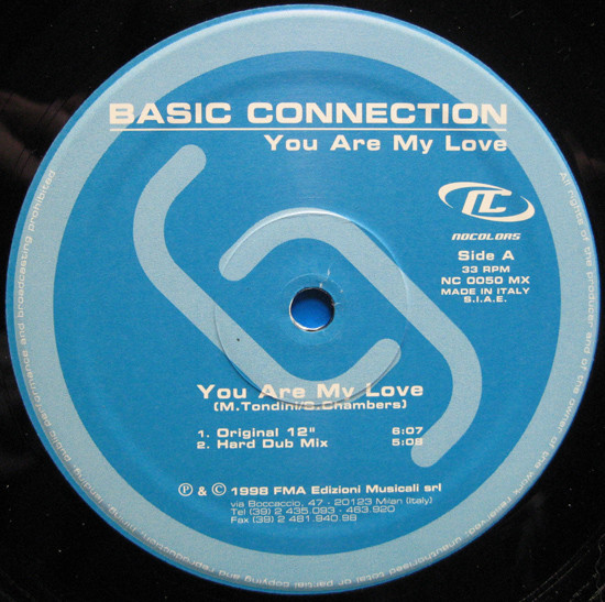 Basic Connection - You Are My Love | No Colors (NC 0050 MX) - 2