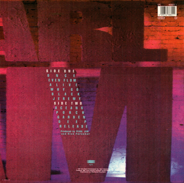 Pearl Jam - Ten | Epic (468884 1) - 2
