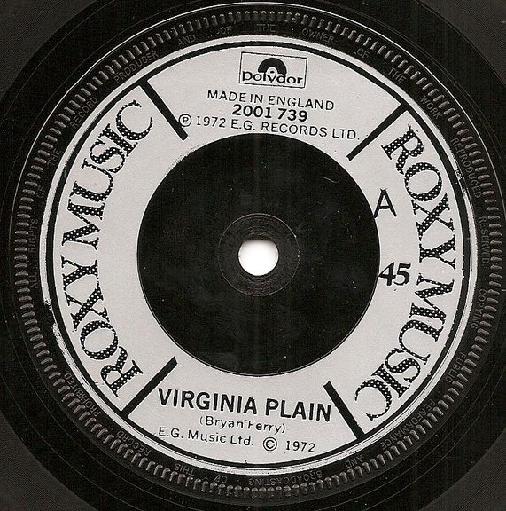 Roxy Music - Virginia Plain / Pyjamarama | Polydor (2001 739) - 2