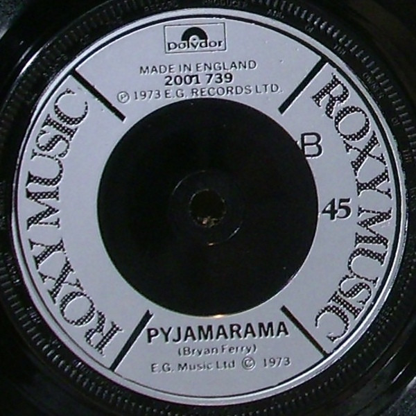 Roxy Music - Virginia Plain / Pyjamarama | Polydor (2001 739) - main