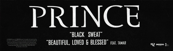 Prince - Black Sweat / Beautiful, Loved & Blessed | NPG Records (WMCST40457) - 4