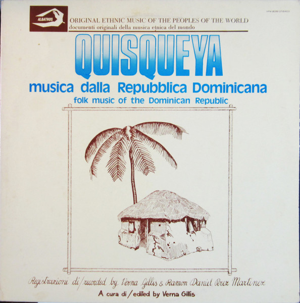 Various - Quisqueya Musica Dalla Repubblica Dominicana / Folk Music Of The Dominican Republic | Albatros (VPA 8399)