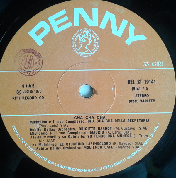 Various - Cha Cha Cha | Variety (REL-ST 19141) - 3 Various - Cha Cha Cha | Variety (REL-ST 19141) - 3