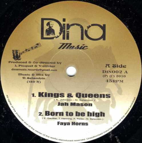 Jah Mason / Lyricson - Kings & Queens / Nah Sekkle | Dina Music (Din002) - main