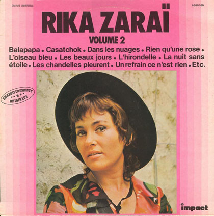 Rika Zaraï - Volume 2 | Impact (6886 166) - main