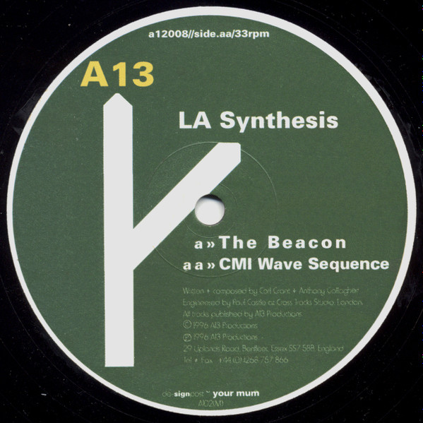 LA Synthesis - The Beacon / CMI Wave Sequence | A13 (a12008) - 3
