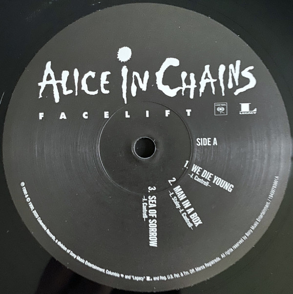 Alice In Chains - Facelift | Columbia (19439783861) - 2 Alice In Chains - Facelift | Columbia (19439783861) - 2