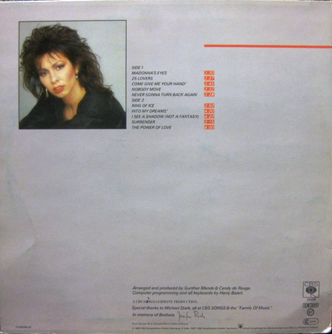 Jennifer Rush - Jennifer Rush (International Version) | CBS (CBS 26488) - 2
