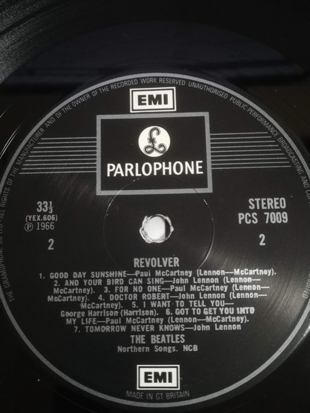 The Beatles - Revolver | Parlophone (PCS 7009) - 4 The Beatles - Revolver | Parlophone (PCS 7009) - 4