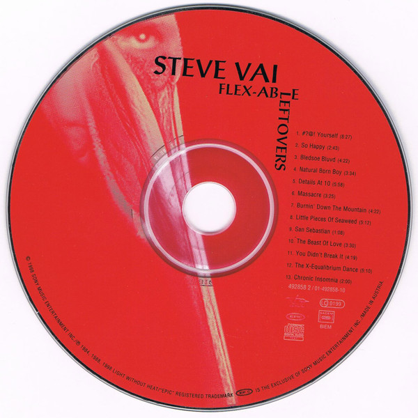 Steve Vai - Flex-Able Leftovers | Epic (492858 2) - 3