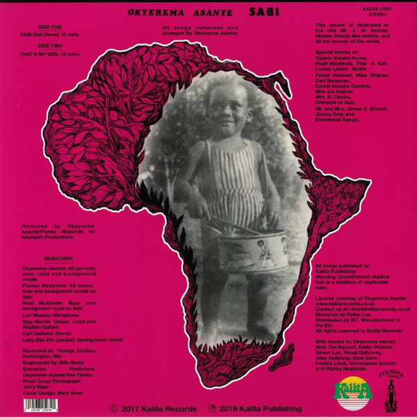 Okyerema Asante - Sabi | Kalita Records (KALITA LP001) - 3 Okyerema Asante - Sabi | Kalita Records (KALITA LP001) - 3