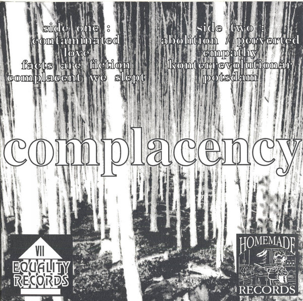 Abolition - Complacency | Equality Records (VII) - 2