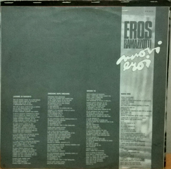 Eros Ramazzotti - Nuovi Eroi | Carrere (66 348) - 4