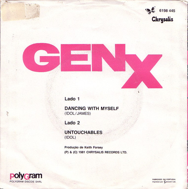 Generation X - Dancing With Myself | Chrysalis (6198 445) - 2
